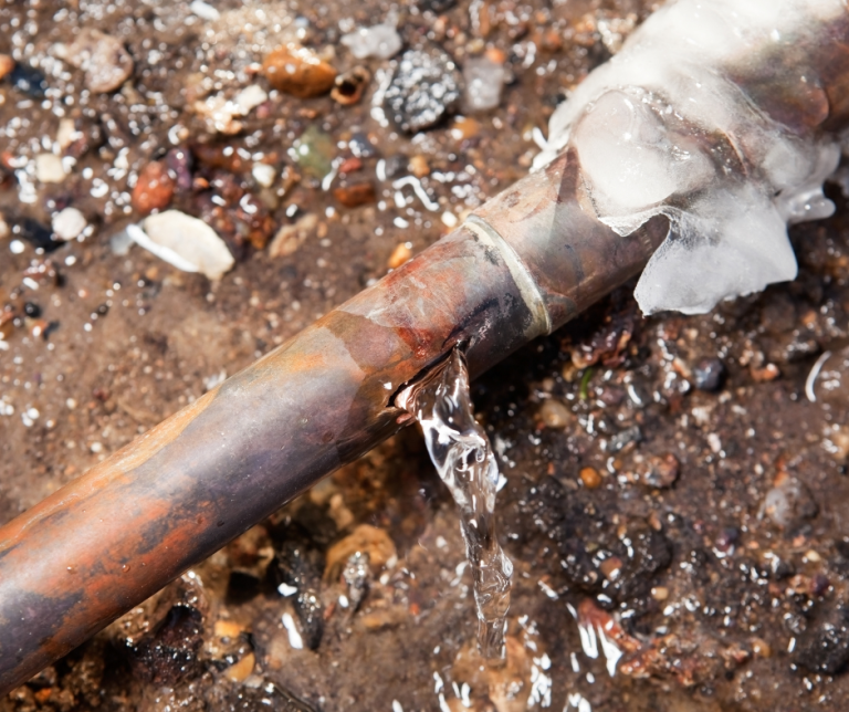 Frozen Pipe Repair